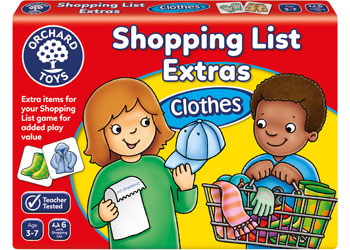 Orchard Game - Shopping List Booster Pack Clothes