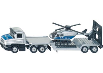 Siku - Low Loader with Helicopter 1610