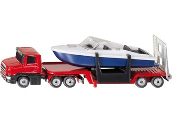 Siku - Low Loader with Boat 1613